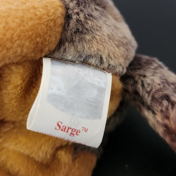 TY 2000 Sarge Dog 6in - Picture 5 of 6